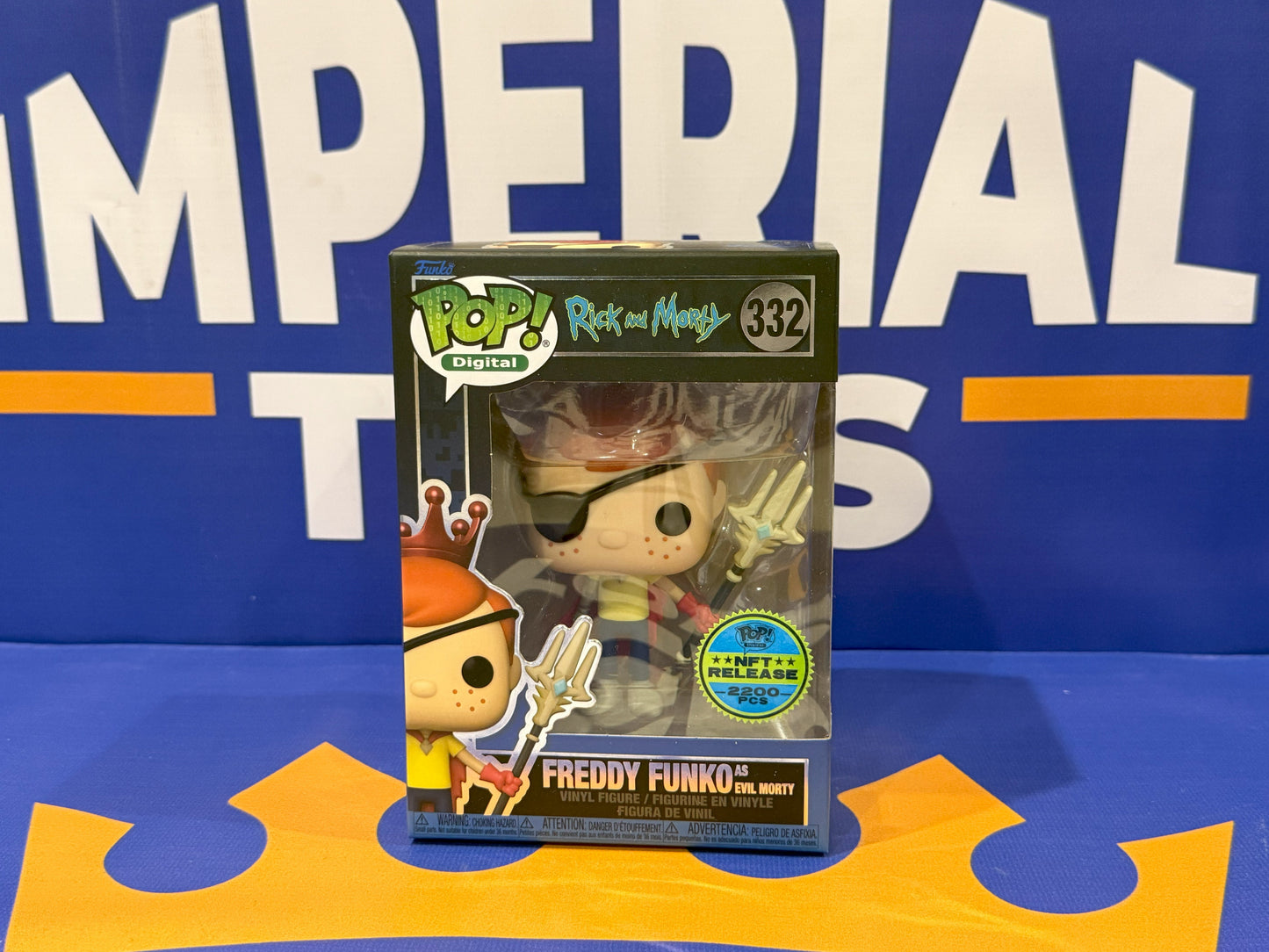 Freddy Funko as Evil Morty (2200pc) Funko Pop Vinyl