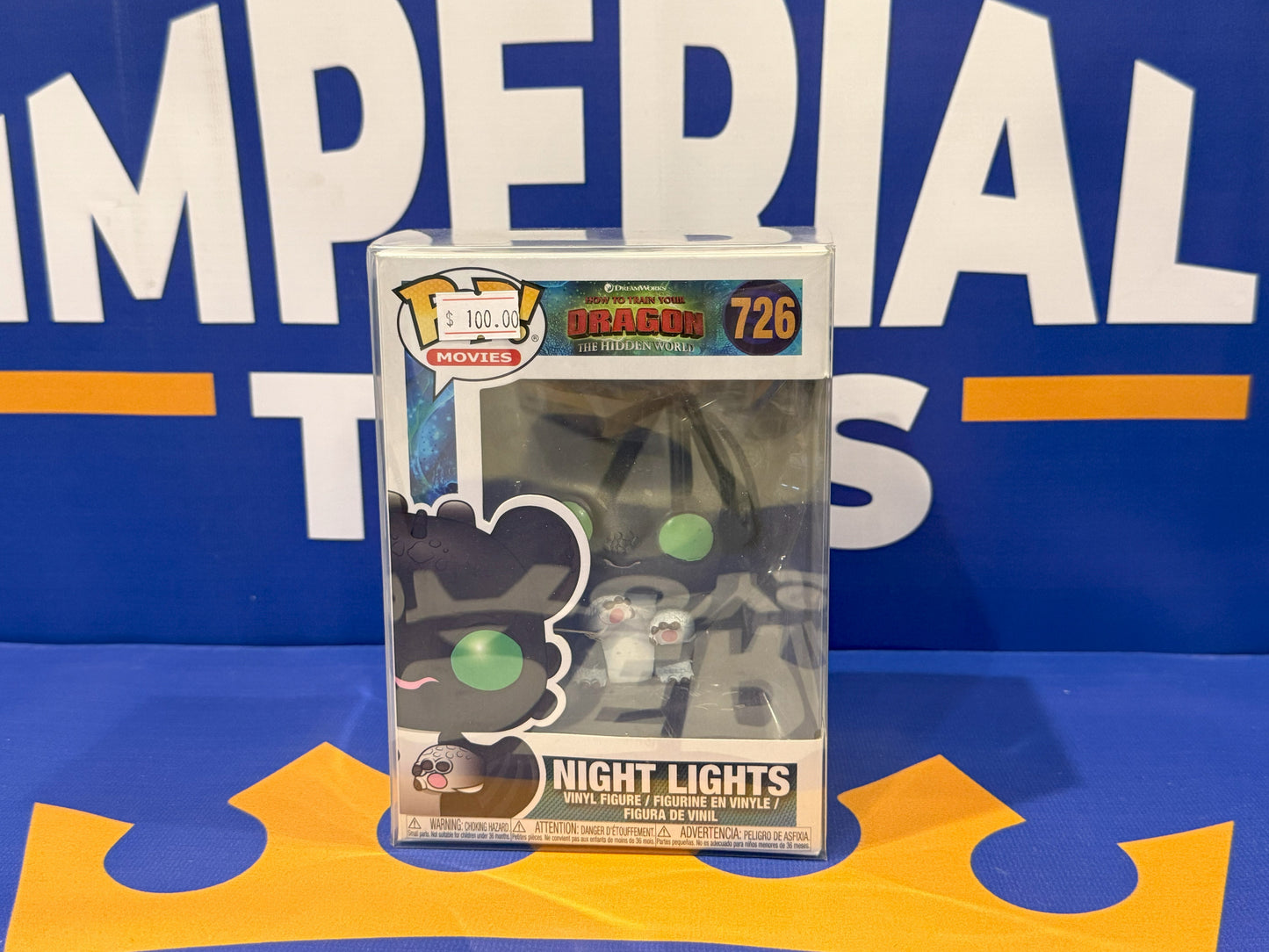 Night Lights (Black w/ Green Eyes) Funko Pop Vinyl