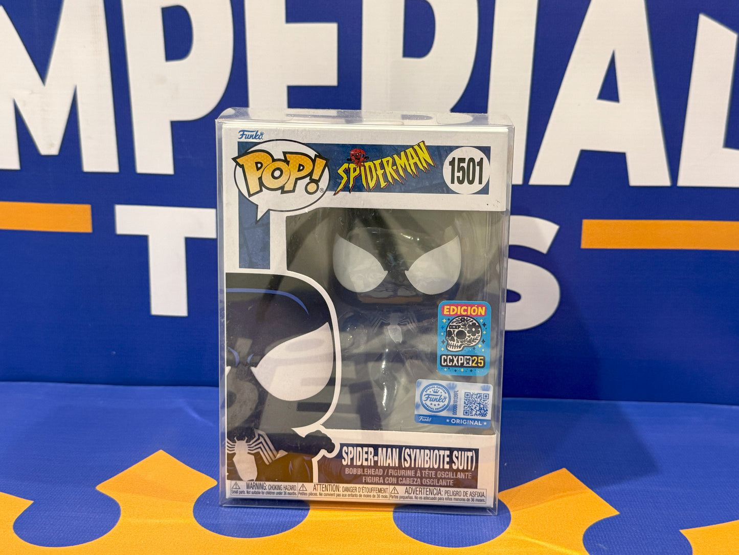 CCXP Spiderman Funko Pop Vinyl
