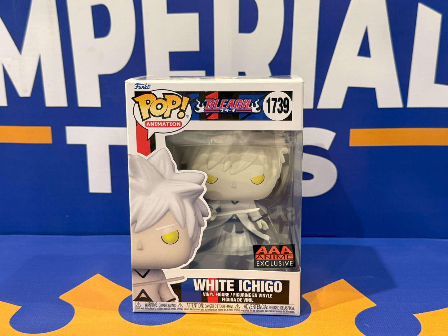 White Ichigo Funko Pop Vinyl