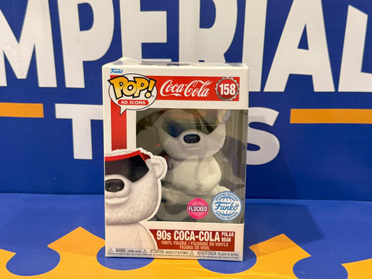 90s Coca Cola Polar Bear (flocked) Funko Pop Vinyl