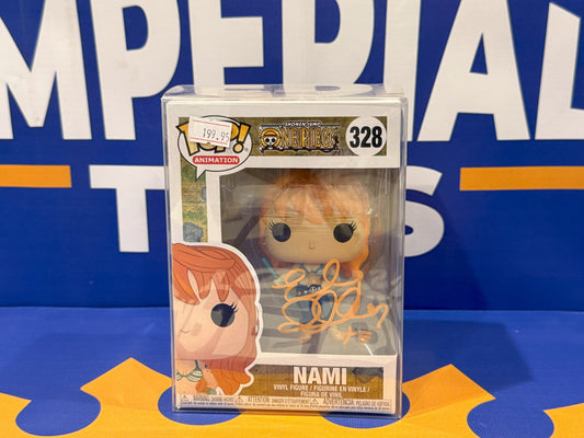 Emily Rudd signed Nami Funko Pop Vinyl
