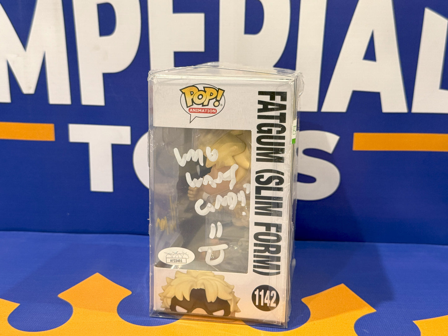 Kyle Herbert signed Slim Fatgum Funko Pop Vinyl