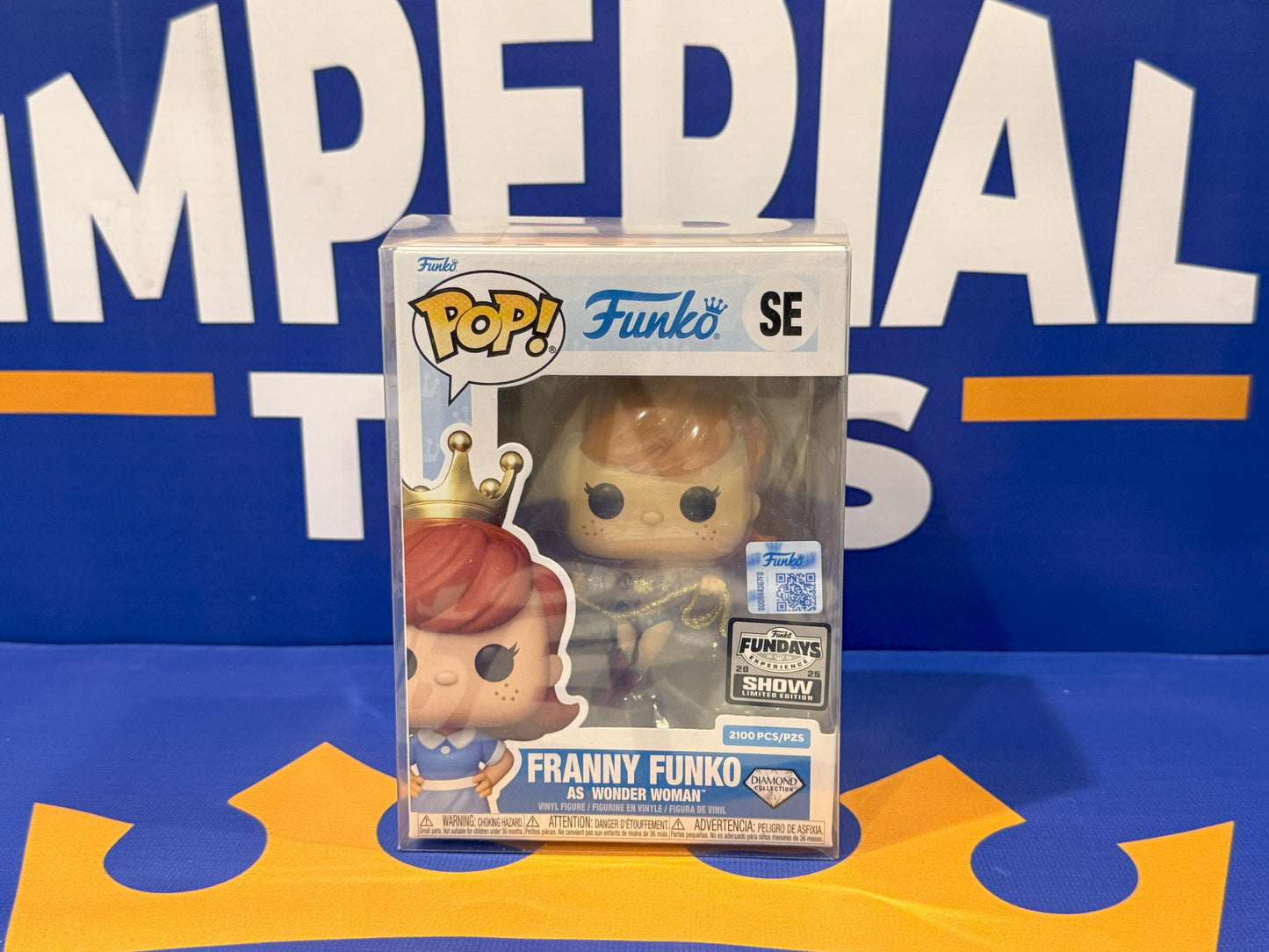 Franny as Wonder Woman 2100pc Funko Pop Vinyl