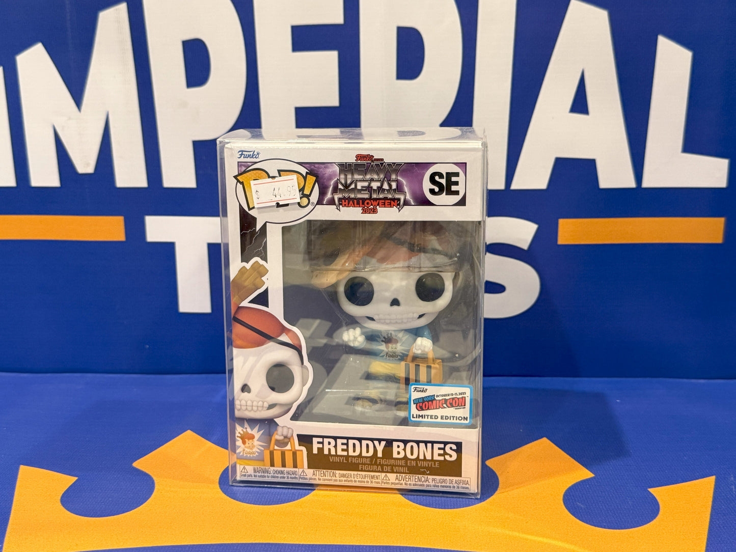 Freddy Bones (Con Sticker) Funko Pop Vinyl