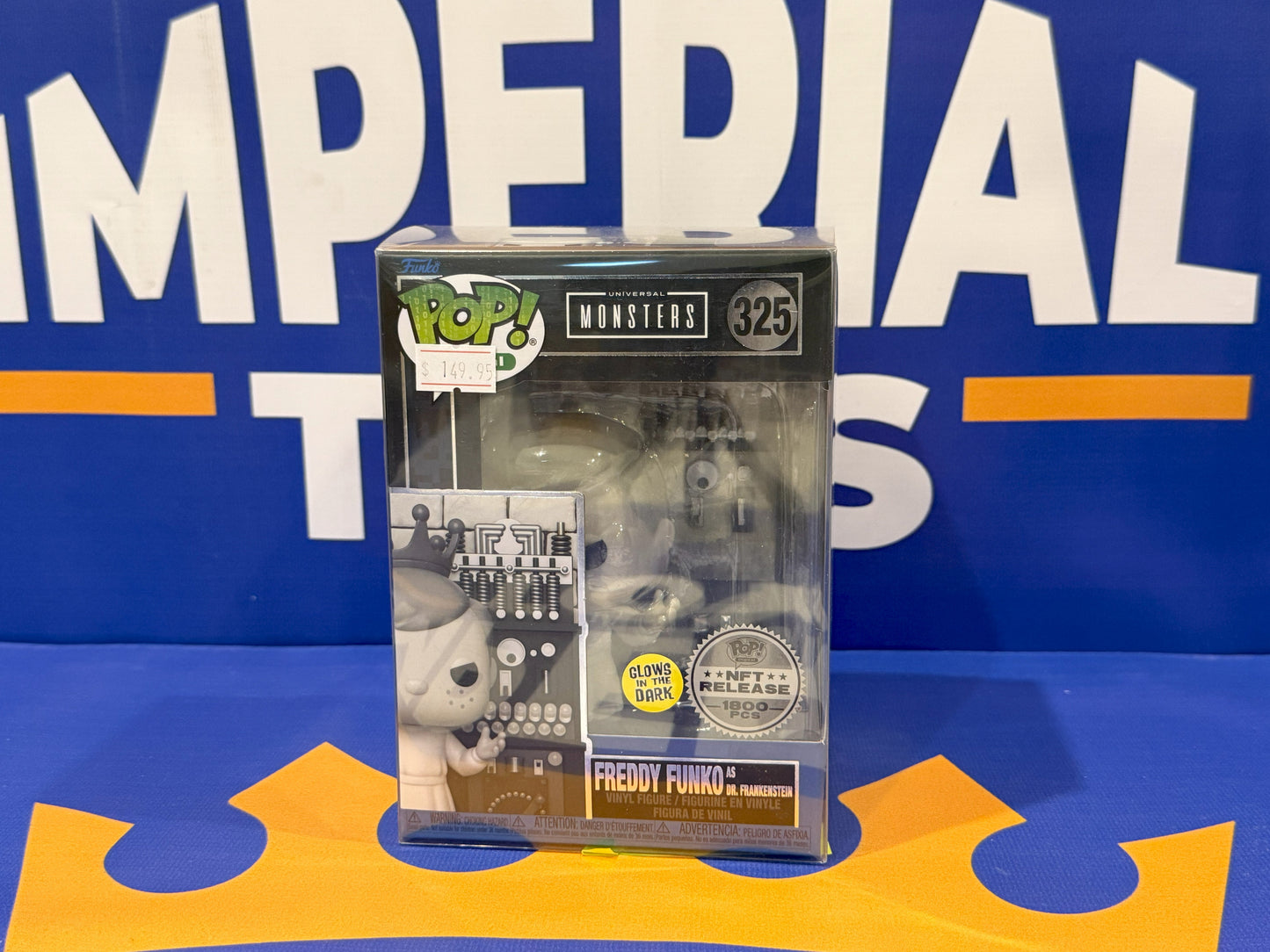 Freddy Funko as Dr Frankenstein (1800pc) Funko Pop Vinyl