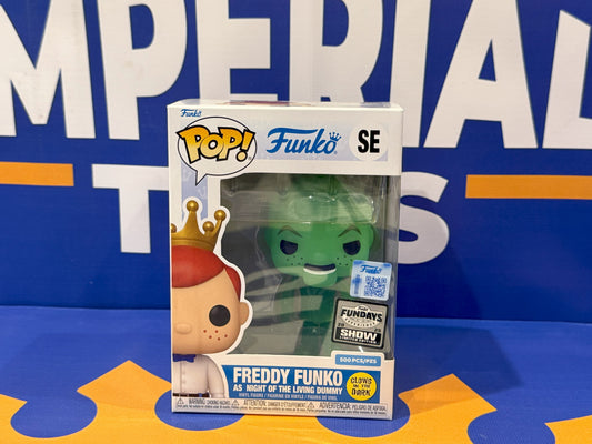 Freddy Funko as Night of the Living Dummy GITD 500pc Funko Pop Vinyl