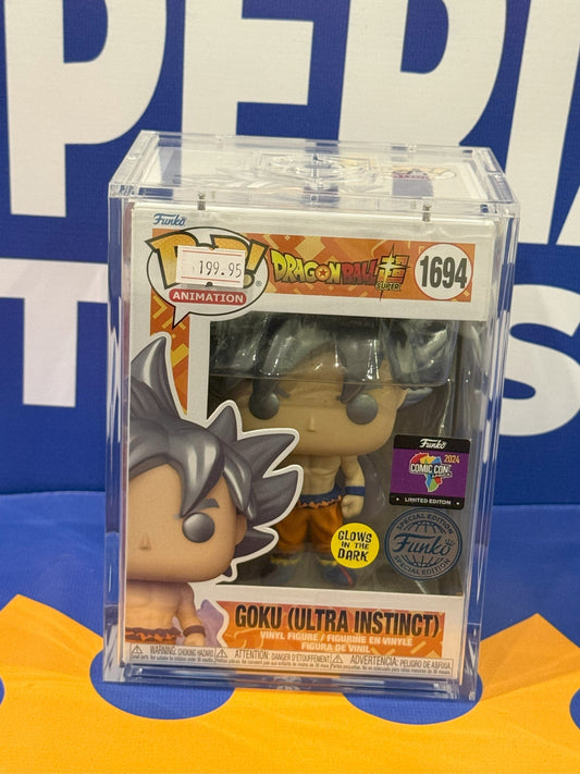 Goku Ultra Instinct Africa Funko Pop Vinyl