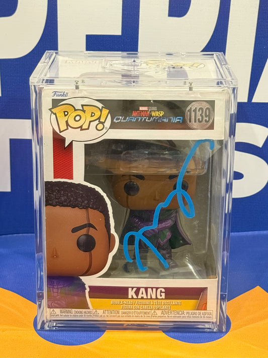 Jonathan Majors signed Kang* Funko Pop Vinyl