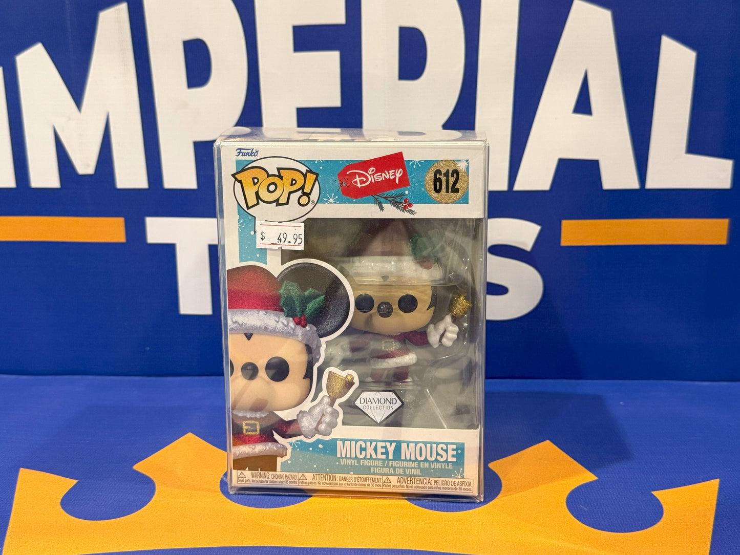 Mickey Mouse Christmas (Diamond) 612 Funko Pop Vinyl
