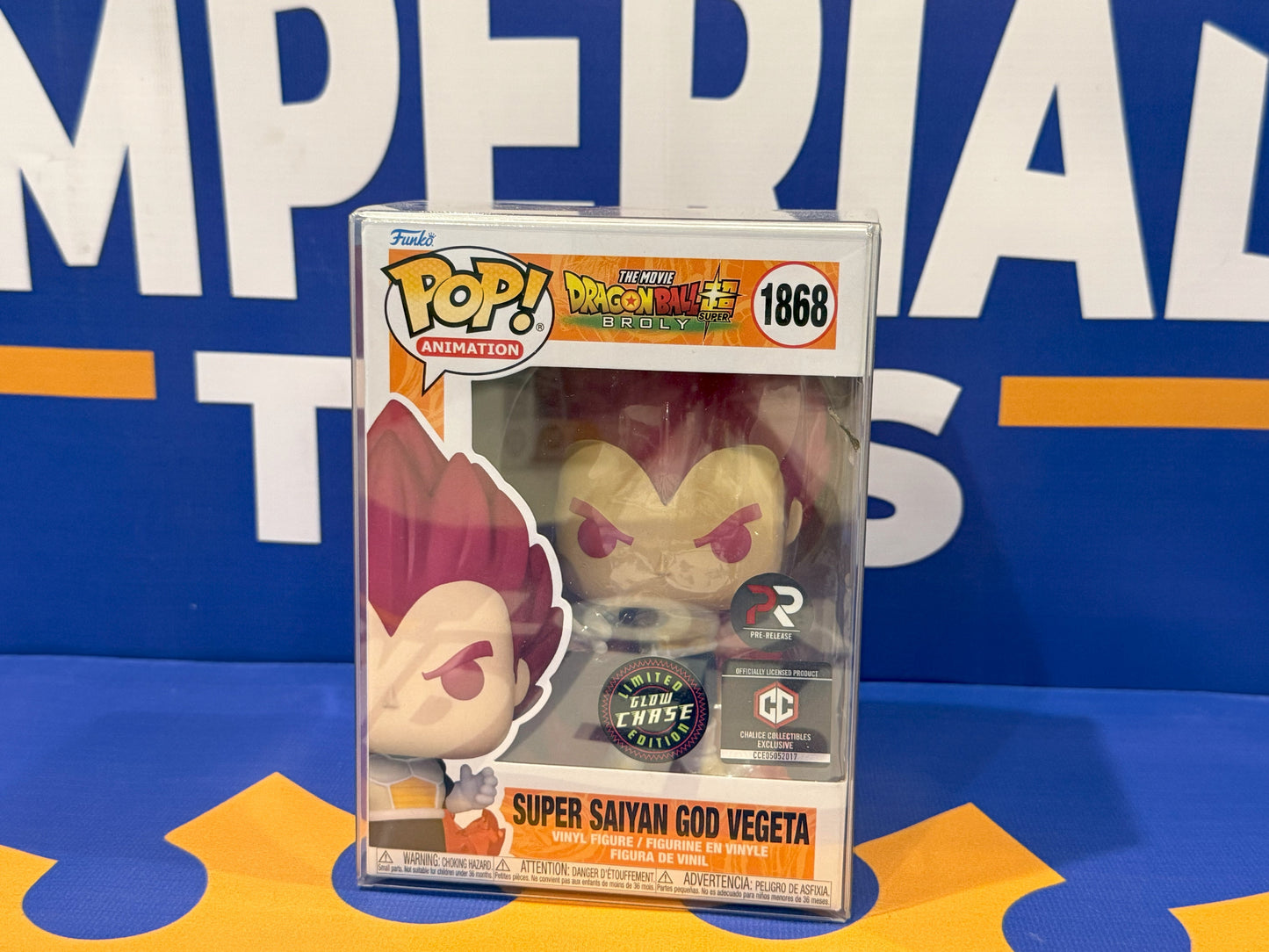 God Vegeta (Chase) (PR) Funko Pop Vinyl