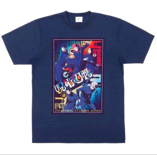 USJ Jujutsu Kaisen Navy T-Shirt (Size Large)